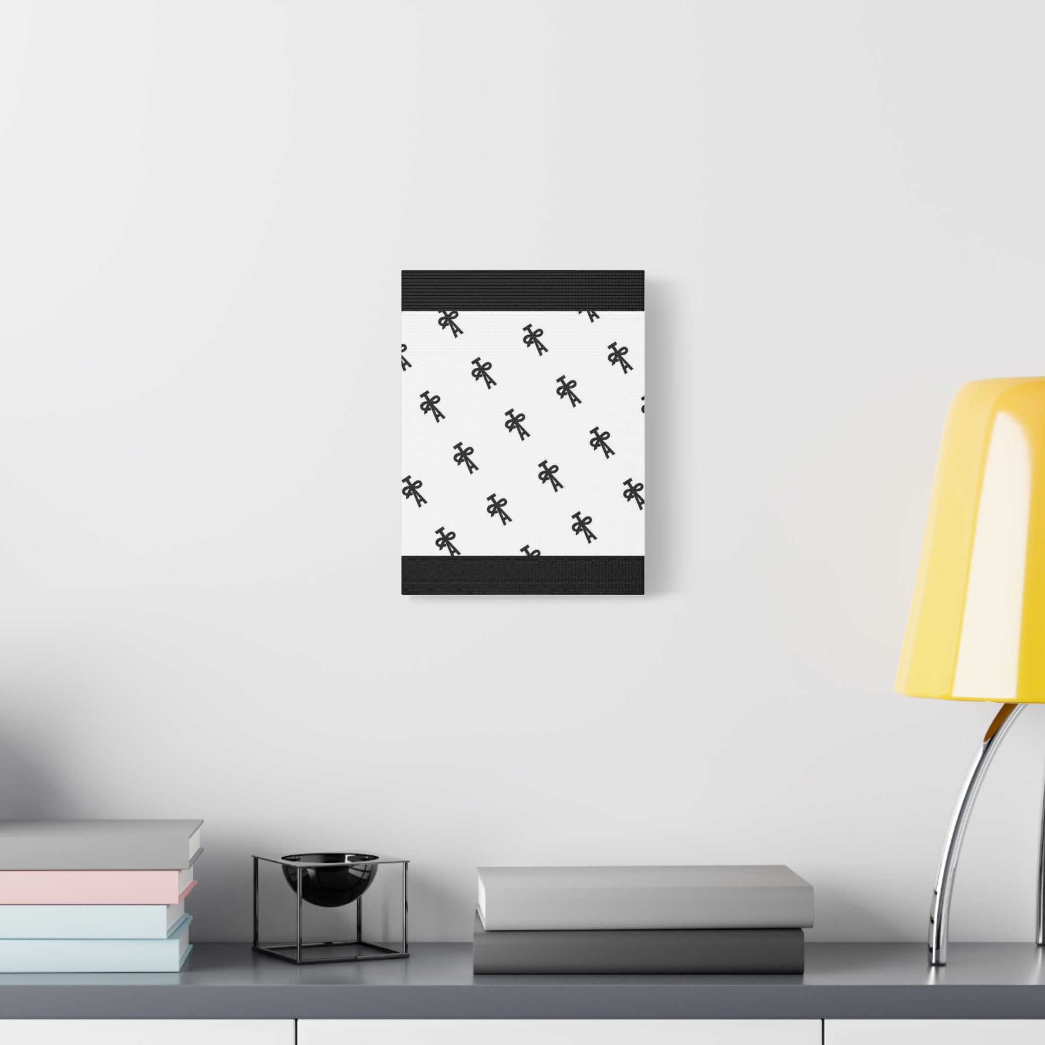 T&A Logo Matte Canvas